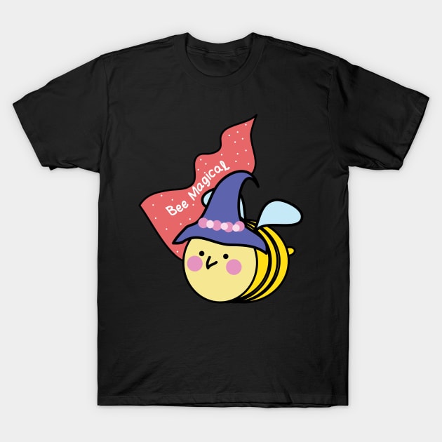 Bee magical cute wizard bee T-Shirt by 4wardlabel